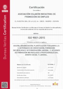 ISO 9001 Asociación Eslabón